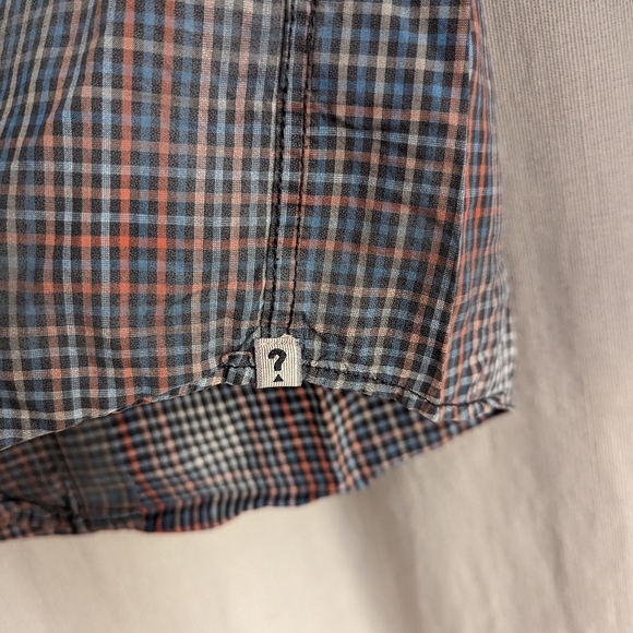 Men's Checkered Button Up - Picture 2 of 9